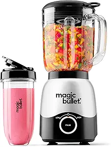 magic bullet Combo Blender, 48oz Pitcher, Blending Cup, Simple Speed Dial – MBF50200