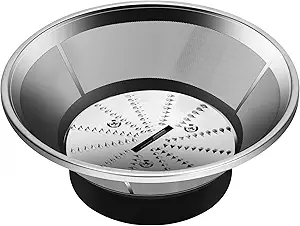 BR-1 Mesh Filter Basket Compatible with Models JE95XL, JE98XL, BJE200XL Juicers, without motor coupling, SP0010662 Blender Basket Assembly - Ready to Use Mesh Bowl, Blade and Base